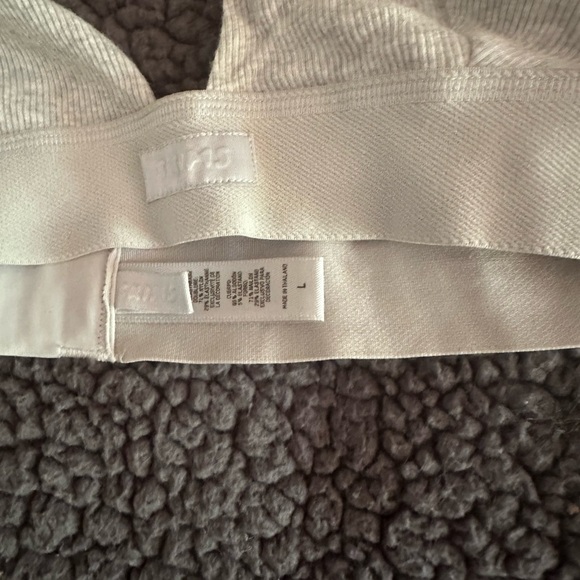 SKIMS Other - SKIMS heather gray ribbed bralette